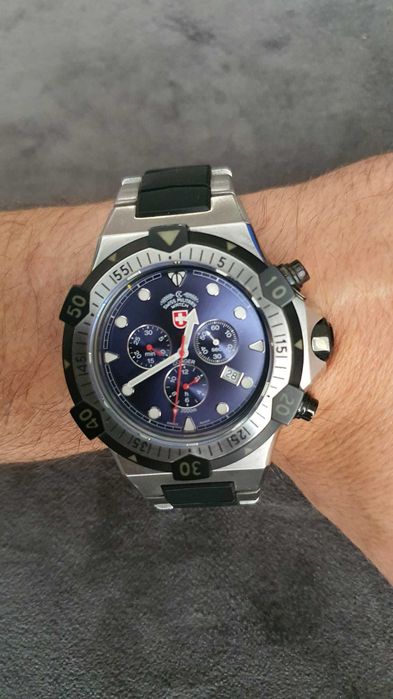 Zegarek Swiss Military Conger 2217 kwarcowy męski szafir