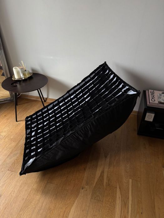 Softbox 80 x 120 z gridem, bowens