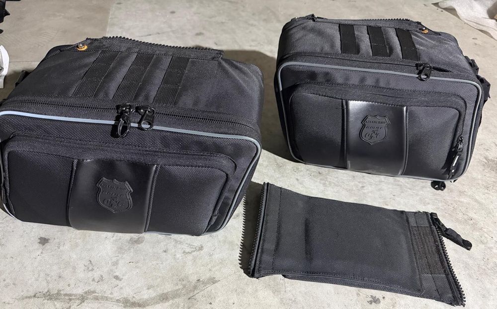 Nelson-Rigg NR-400 Route 1 Road Trip Saddlebags Black