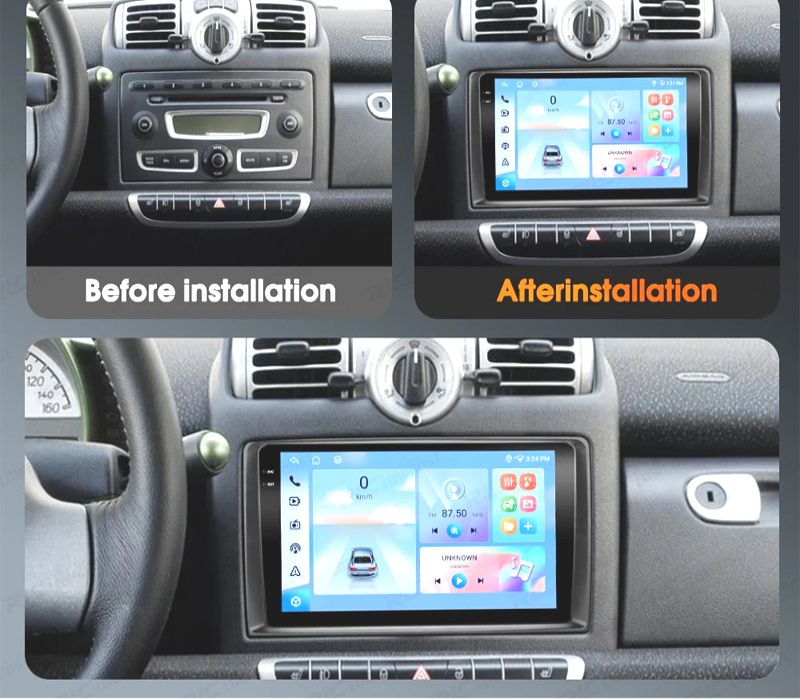 RÁDIO GPS ANDROID 13 SMART 05-10