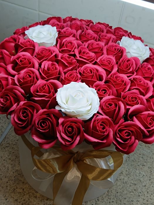 Букет з 55 троянд!!! Подарунок!!!