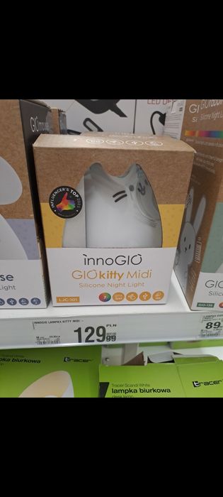 lampka nocna led kot