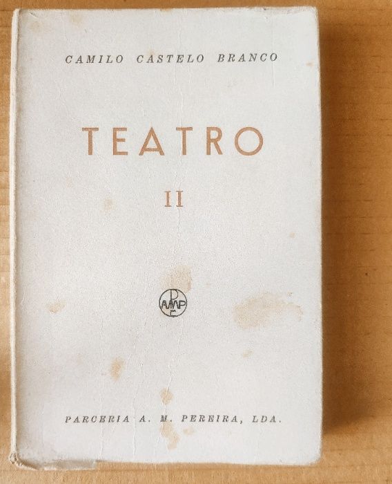 TEATRO - Camilo Castelo BRANCO (Vários Livros)