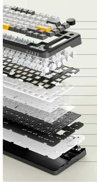 Ігрова механічна клавіатура AJAZZ AK820 PRO