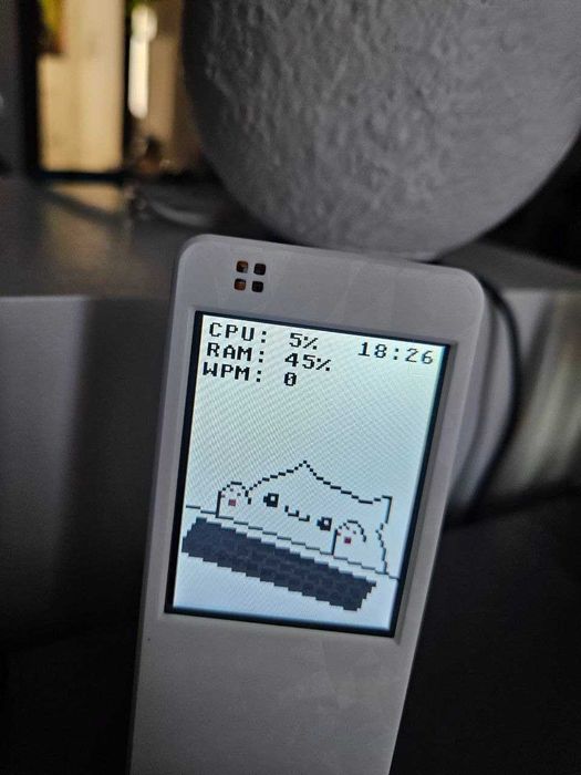 Bongo Cat Mini Monitor