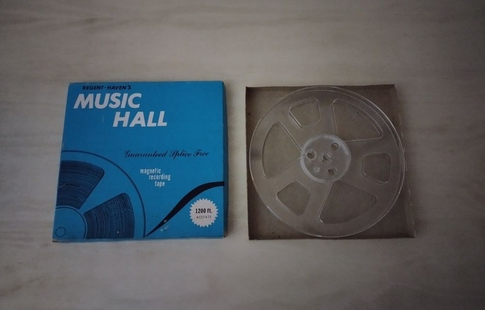 Fitas reel to reel tape bobines de gravação tam(2*12 1*18)
