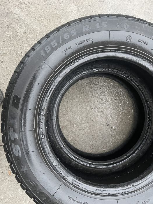 Opony używane zimowe M+S BLUE-STAR /15/65/195 komplet 2szt