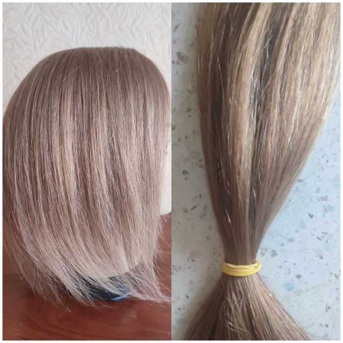 Топпер перука натуральне волосся