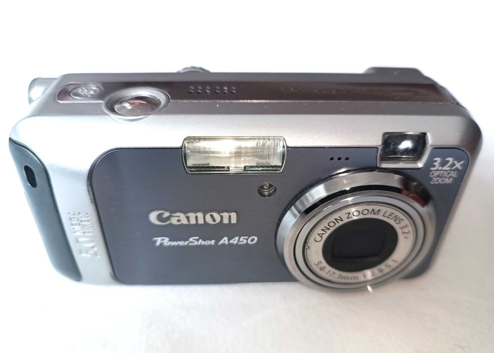 Canon PowerShot A450 máquina fotográfica digital vintage