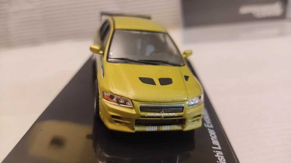 1/43 mitsubishi lancer evolution VII fast and furious (ixo altaya)