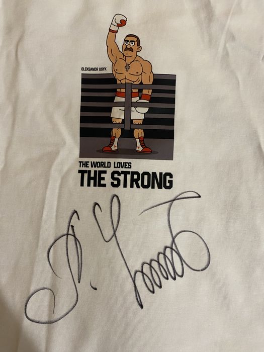 Футболка RTF з підписом Олександра Усика