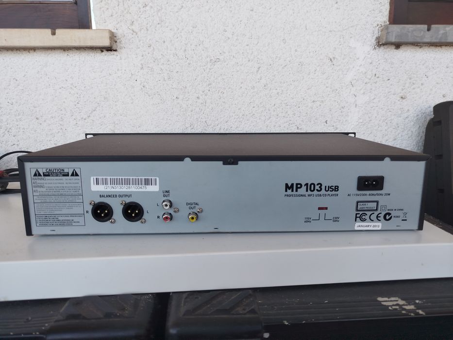Leitor CD e MP3 Numark