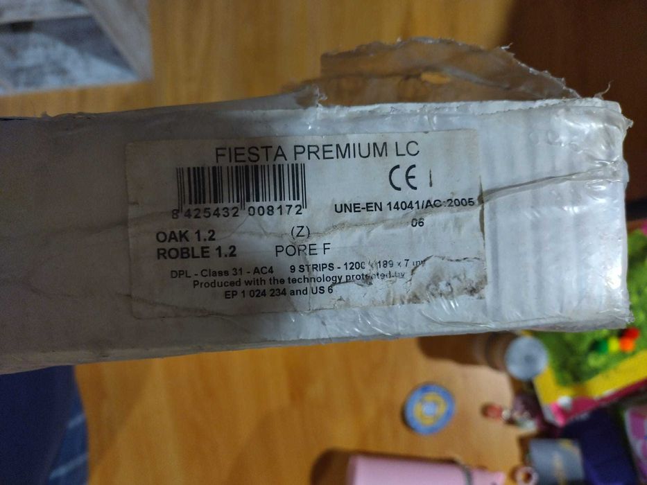 Pavimento Flutuante FINSA FIESTA 7mm carvalho 1.2