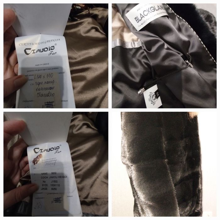 Шуба, норка, 44р., L, НОВА