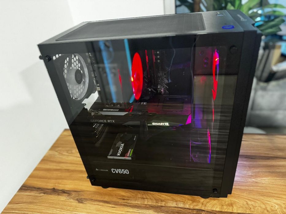 Computador Gaming  Fixo Com Rtx e Ryzen 7