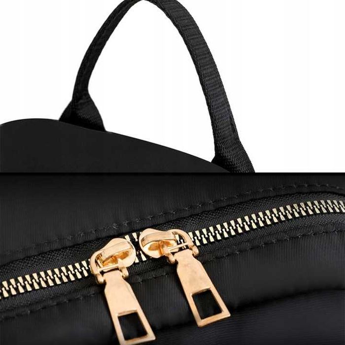 Stylowy i pojemny plecak damski Czarny