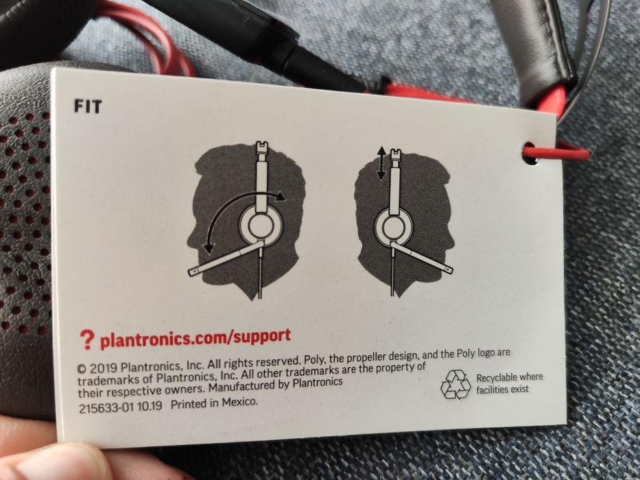 Słuchawki Plantronics quick start 5200