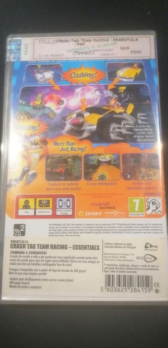 PSP Crash Tag Team Racing