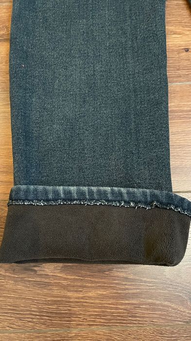 Джинси підліткові розмір 170 на флісі Хлопчику Відмінний стан