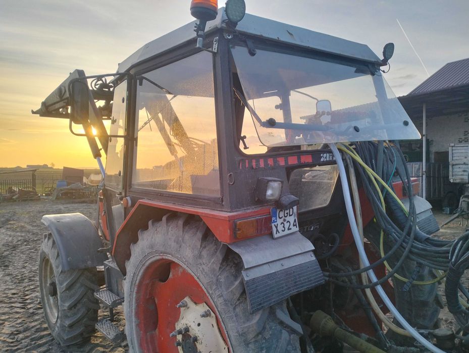 Zetor 7245 z turem stan bdb cena bez WASKICH kół
