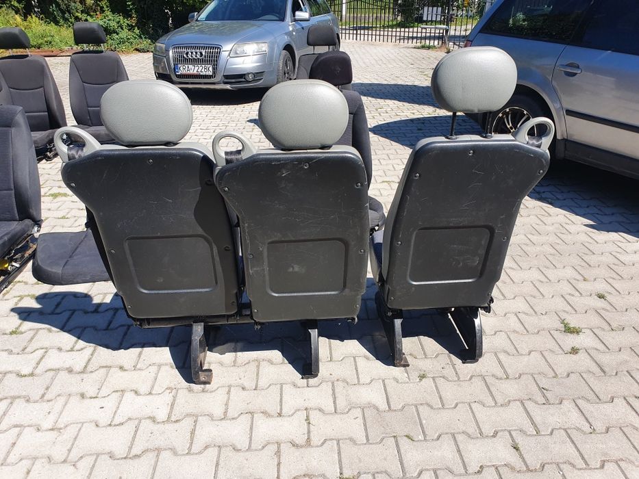 Fotele Fotel Pojedyncze Podwójne Pasy Bus Autobus Trafic Master Movano