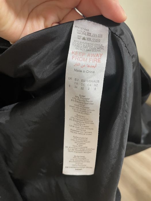 Піджак чорний оверсайз