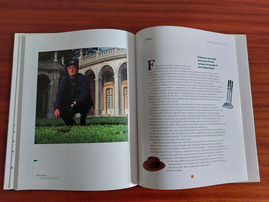 Livro Paixões: Histórias de Golfe na Primeira Pessoa - Unibanco