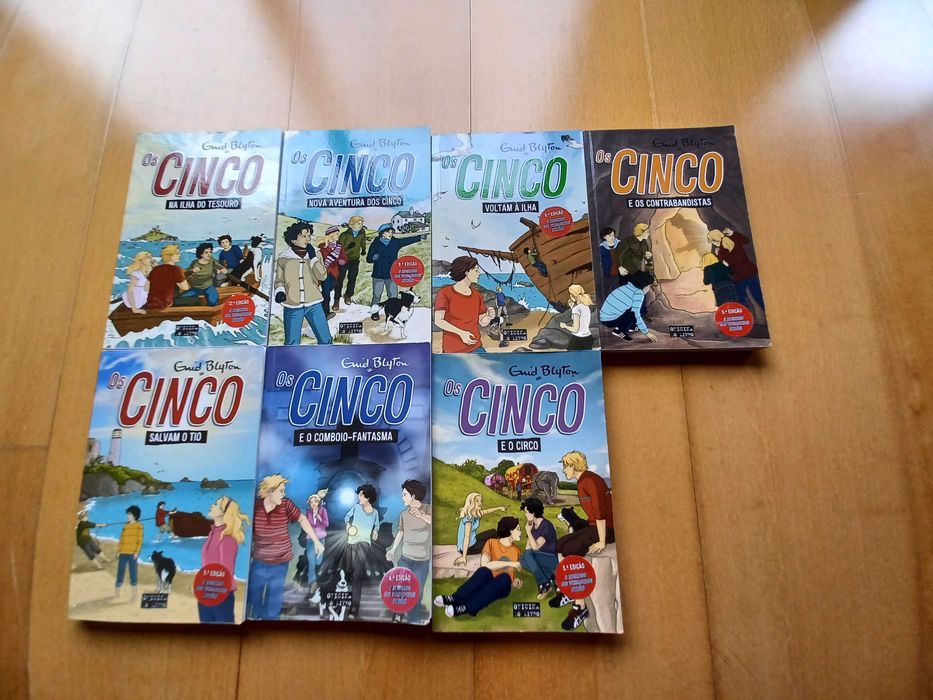 Coleção de livros  - Os cinco -