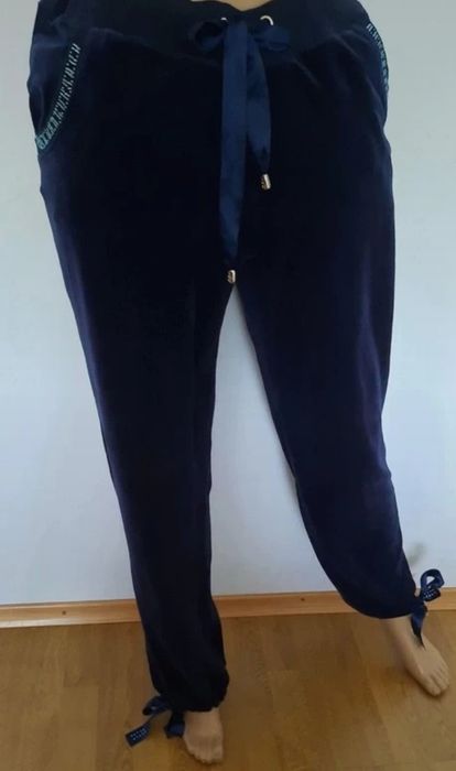 Evita spodnie welurowe damskie xxl