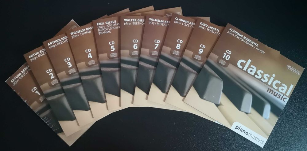 "Classical Piano Music" - 10 CDs