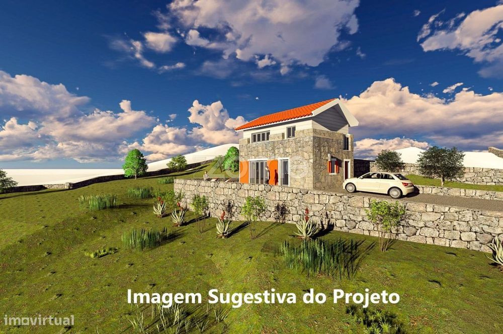 Terreno urbano com ruína e projeto aprovado - Prainha, São Roque Pi...