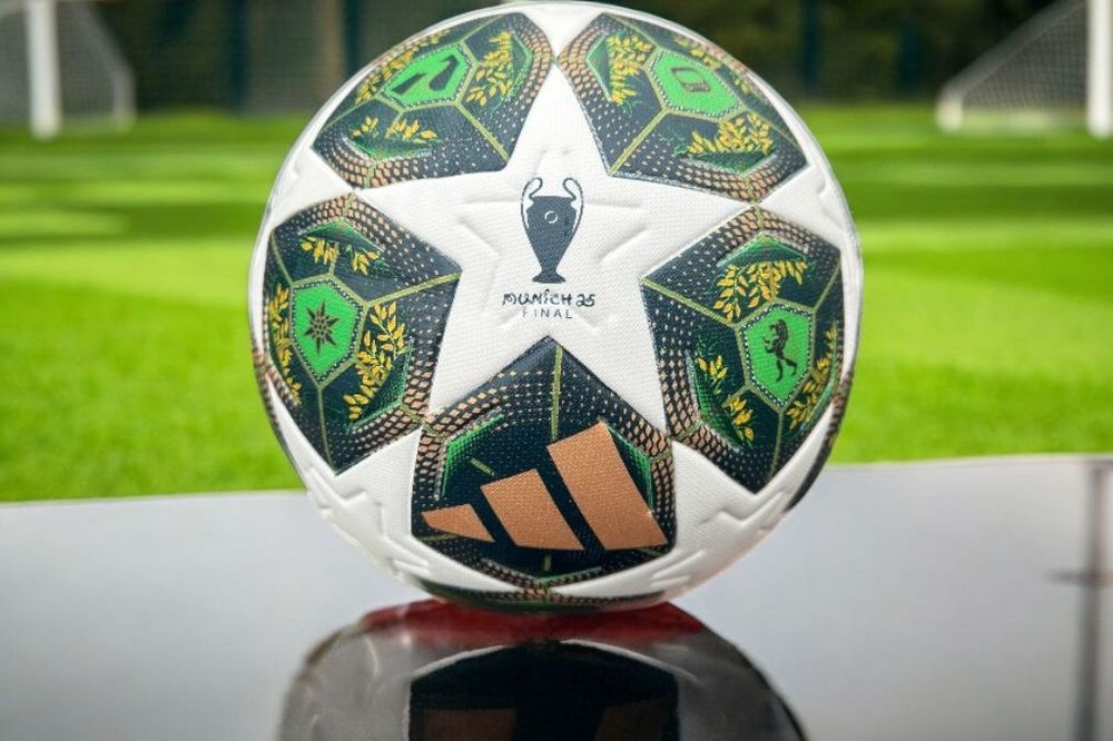 М'яч футбольний Адідас FUSSBALLIEBE EURO 2024, розміри 4 або 5