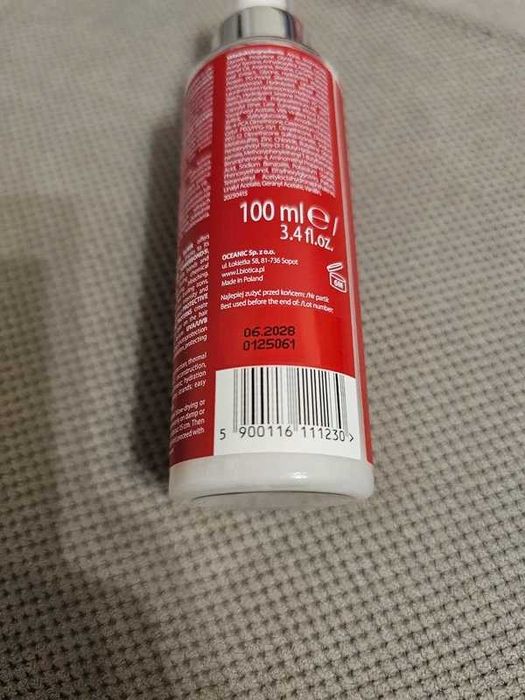 L'biotica Biovax Colormination Bond Therapy odbudowujący eliksir ochronny do włosów, 100ml