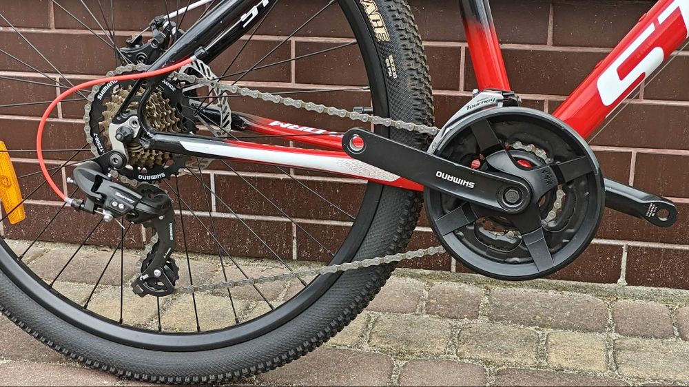 Rower Storm Racer ALu wyprzedaż Shimano