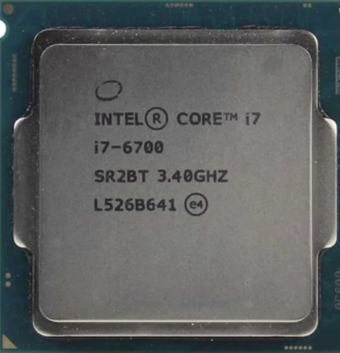 15шт  БУ Процесор s1151 Intel Core i7-6700, 3,4-4 МГц, 4-8 core, Intel HD Graphics 530, 65W  Опт та Гарантія