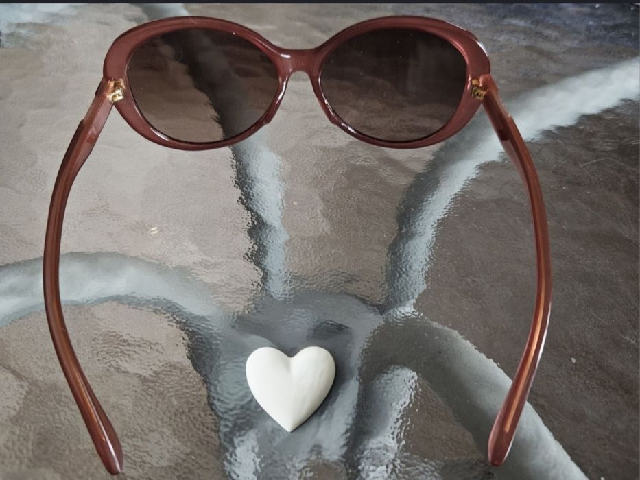 Brązowe okulary Gucci