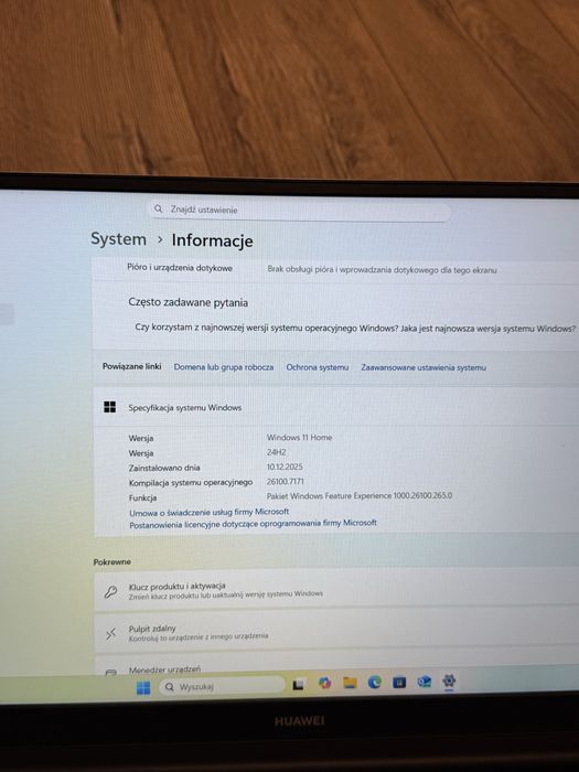 Laptop Huawei D15 i5-1135G7