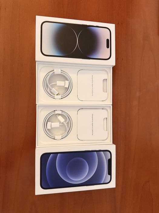 Caixa iPhone 12 e 14 PRO