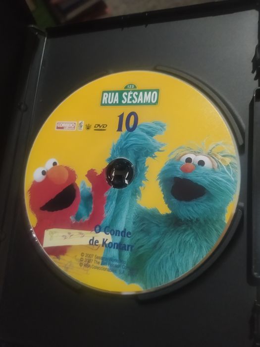 Rua sésamo o conde de kontarr DVD n°10 impecável - oferta dos portes de envio