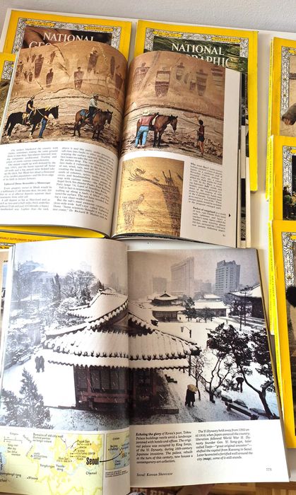 czasopismo National Geographic lata 70