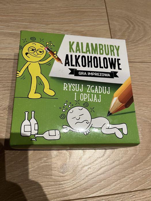 Kalambury alkoholowe, gra imprezowa, nowe