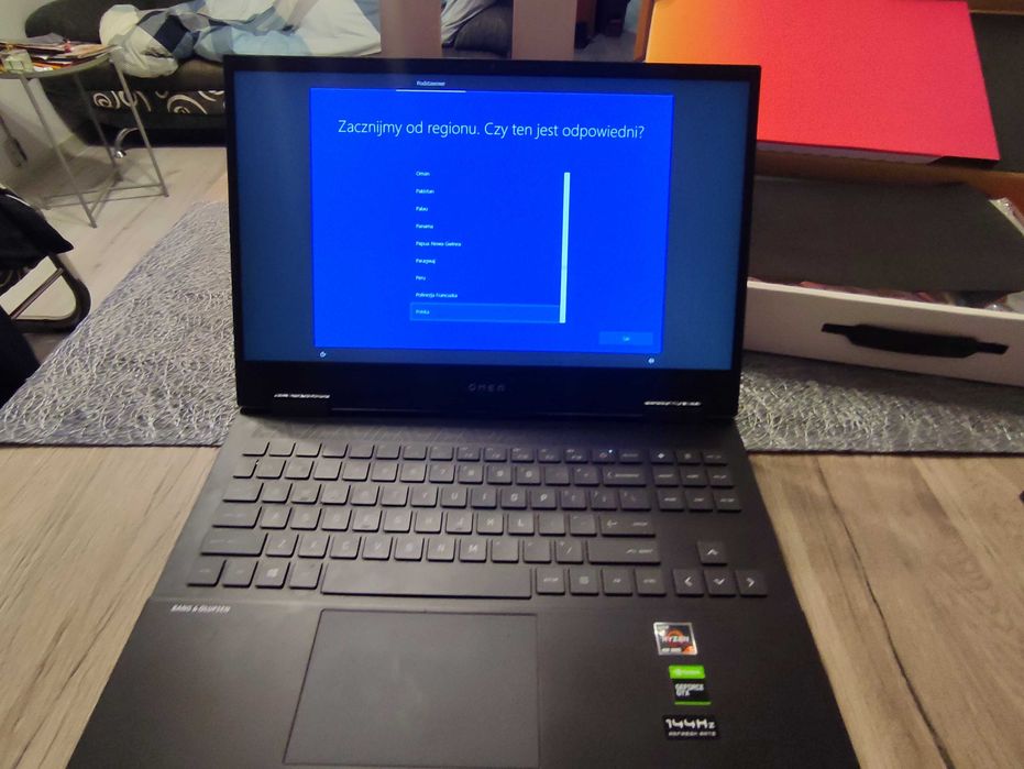 HP OMEN 15-en0014nw 15,6" 144Hz Stan BdB+