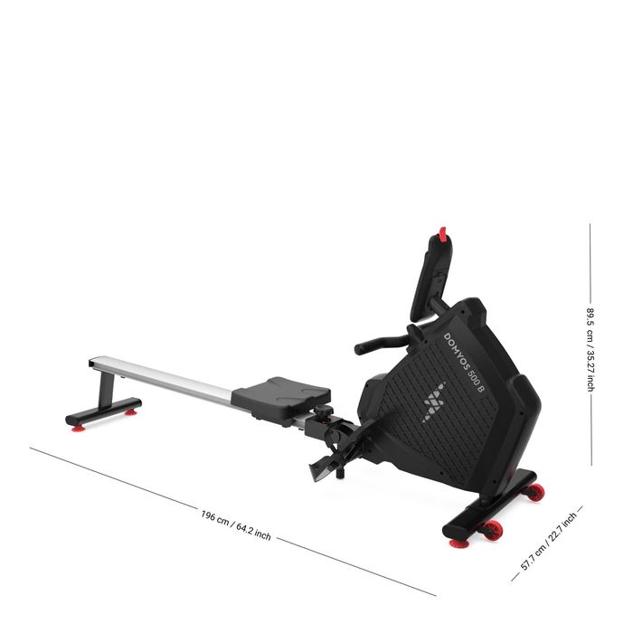Máquina de Remo Conectada 500B, Garantia Decathlon