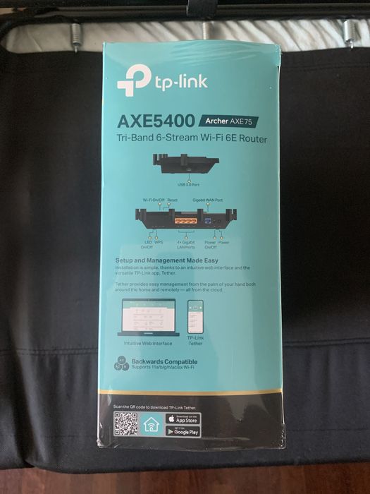 Маршрутизатор з США Tp-Link Archer AXE75 (AXE5400) роутер