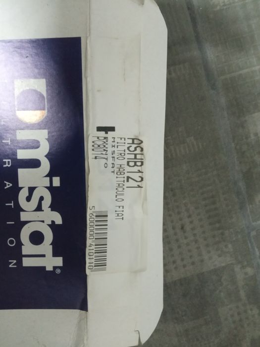 Filtro de Habitáculo Fiat/Lancia marca Misfat