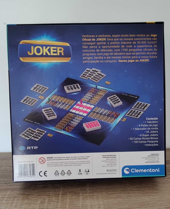 Jogo de Tabuleiro Joker - Clementoni