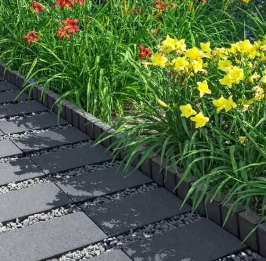 Obrzeże palisadowe 50x30x6cm murek podwyższenie opornik krawężnik grys