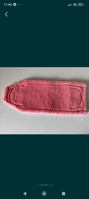 Nowa poduszka podłogowa różowa wkład do mopa Raypath na sucho