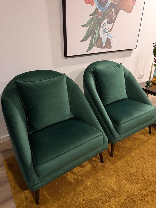 Cadeirões verdes LASKASAS