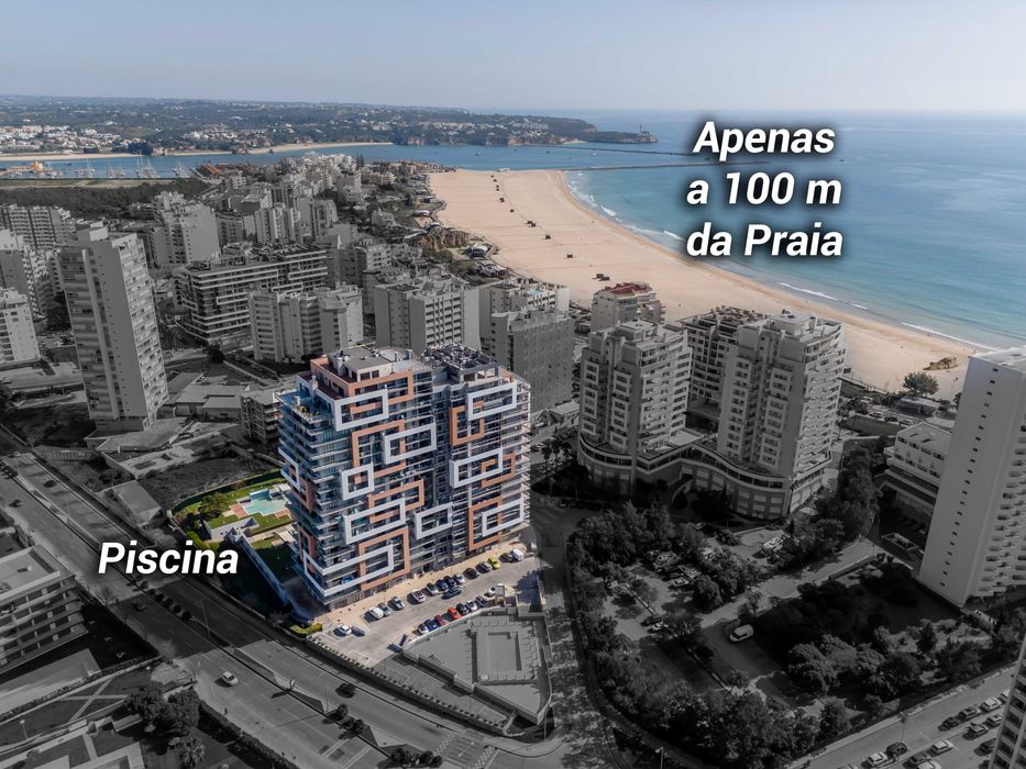T1 a 100m da Praia da Rocha ,Piscina e Estacionamento